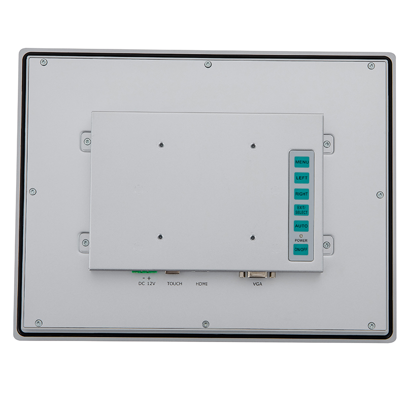 12.1 inç endüstriyel monitör, endüstriyel dokunmatik ekranlı monitör